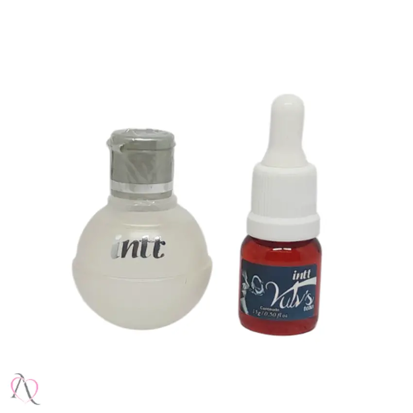 Kit Noite Maravilhosa - 1 Excitante Feminino Vulv's Sabor Vinho e 1 Gel para Oral Fruit Algodão Doce
