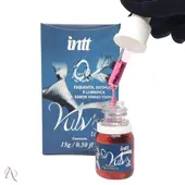 Kit Noite Maravilhosa - 1 Excitante Feminino Vulv's Sabor Vinho e 1 Gel para Oral Fruit Algodão Doce - imagem 5