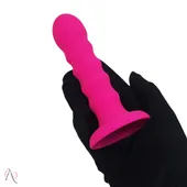 Plug Anal Com Ventosa Escalonado Rosa - imagem 3