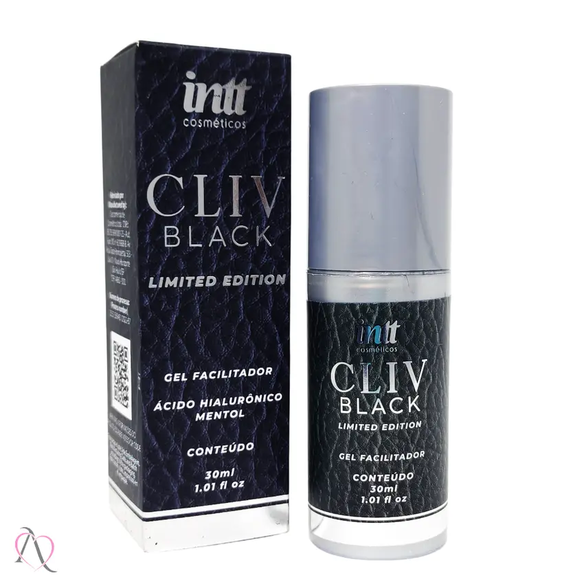 Gel Cliv Black Intt Dessensibilizante Anal Acido Hialurônico 30 ml