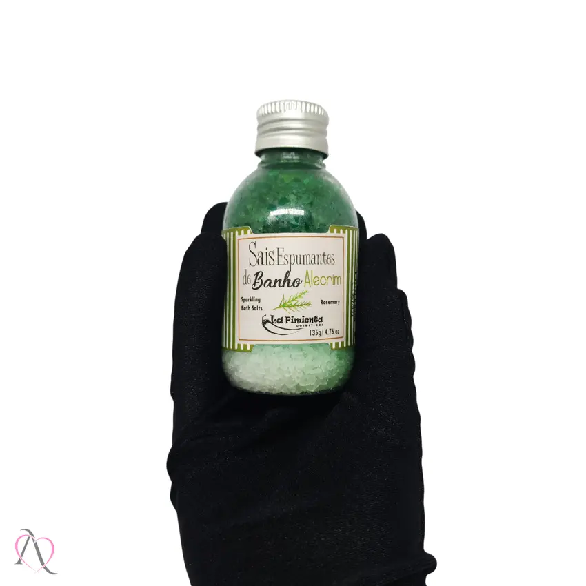 Kit Hidromassagem - 1 Sabonete Líquido Love in Paris, 1 Trufa Sais de Banho e 1 Sais de Banho Espumante Alecrim