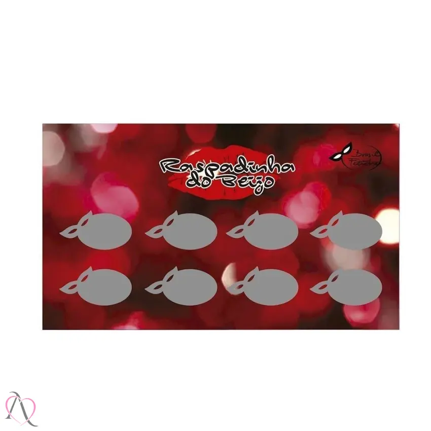 Raspadinha do Beijo Brasil Fetiche 1 Unidade