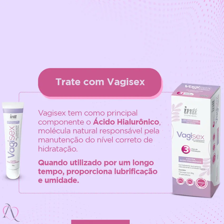 Hidratante Vaginal Vagisex 10 Aplicadores