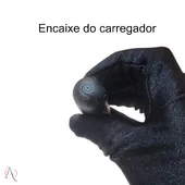 Vibrador Bullet Preto com 10 Modos de Vibração - imagem 4