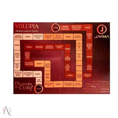 Jogo para Casal Volúpia Prazer Além do Toque - Diversão ao Cubo