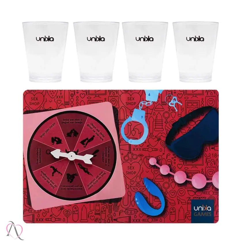 Jogo para Casal Roleta Fetiches Unika Games