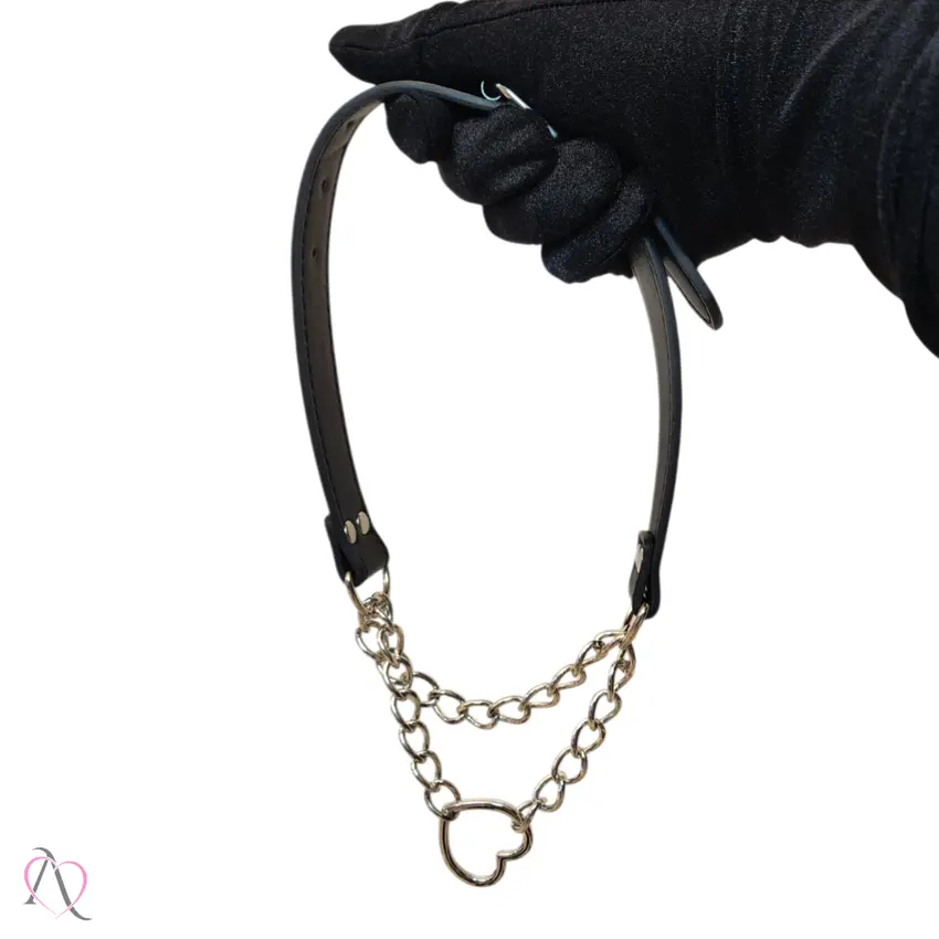 Coleira com Pingente de Coração