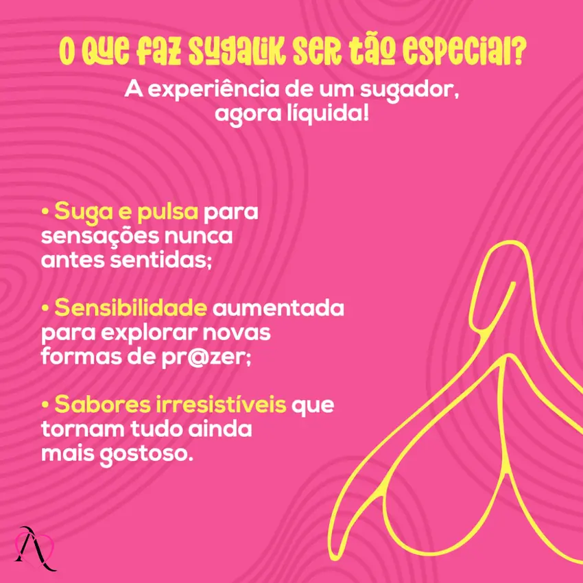 Sugador Líquido Sugalik Sabor Frutas Vermelhas 15g Feitiços