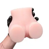 Masturbador Masculino em Formato de Bunda com Vagina e Ânus - imagem 1