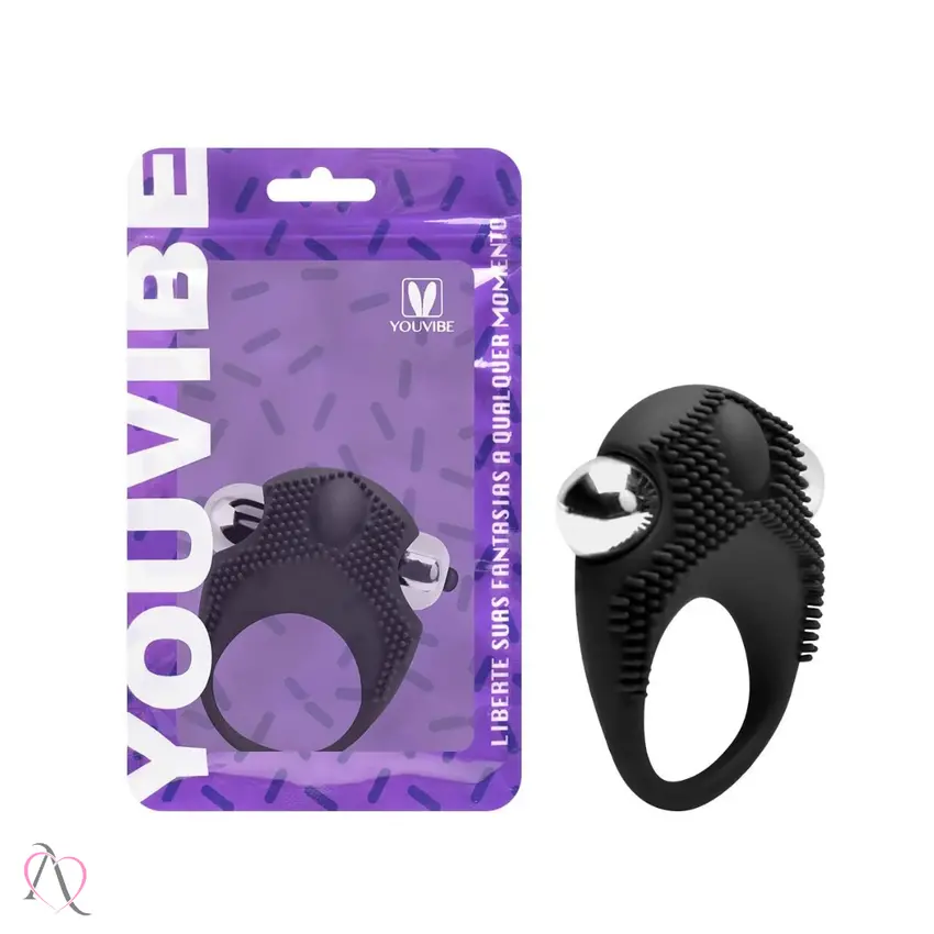 Anel Peniano Com Capsula Vibratória Retarda a Ejaculação