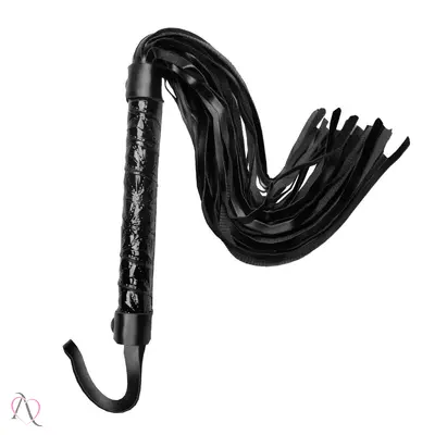 Chicote Franjas em Couro Youvibe