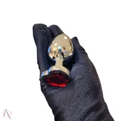 Plug Anal G de Coração Vermelho - imagem 5