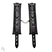 Algema Almofadada de Couro com Corrente - imagem 2