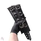 Algema Almofadada de Couro com Corrente - imagem 3