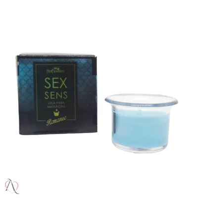 Vela para Massagem Sex Sens Romance Aroma Afrodisíaco 20g