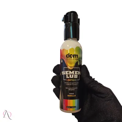 Lubrificante Beijável Semen Lub Baunilha LGBTQIA+ 100ml