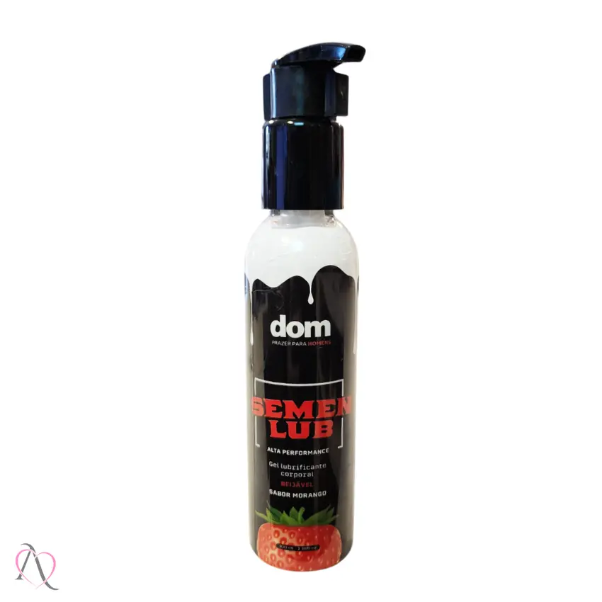 Lubrificante Beijável Semen Lub Morango 100ml
