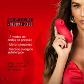 Vibrador Pulsador de Clitóris Kiss My Clit by Deborah Secco 7 Modos - imagem 1