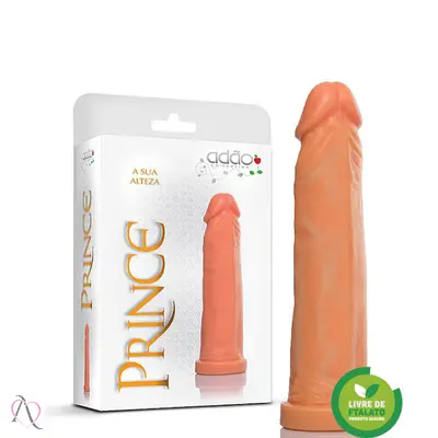 Prótese de Pênis Prince 18,5x4,5cm Bege