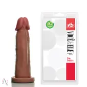 Prótese de Pênis 16x4cm Marrom - imagem 1