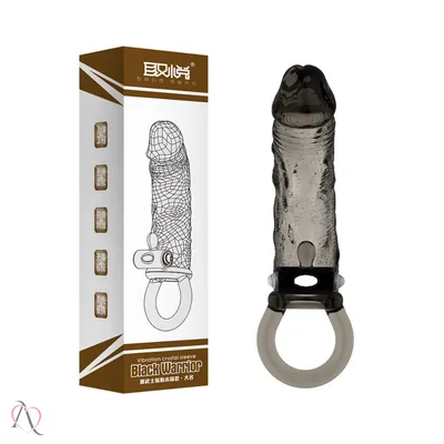 Capa Peniana com Vibrador 18,5x3,7cm