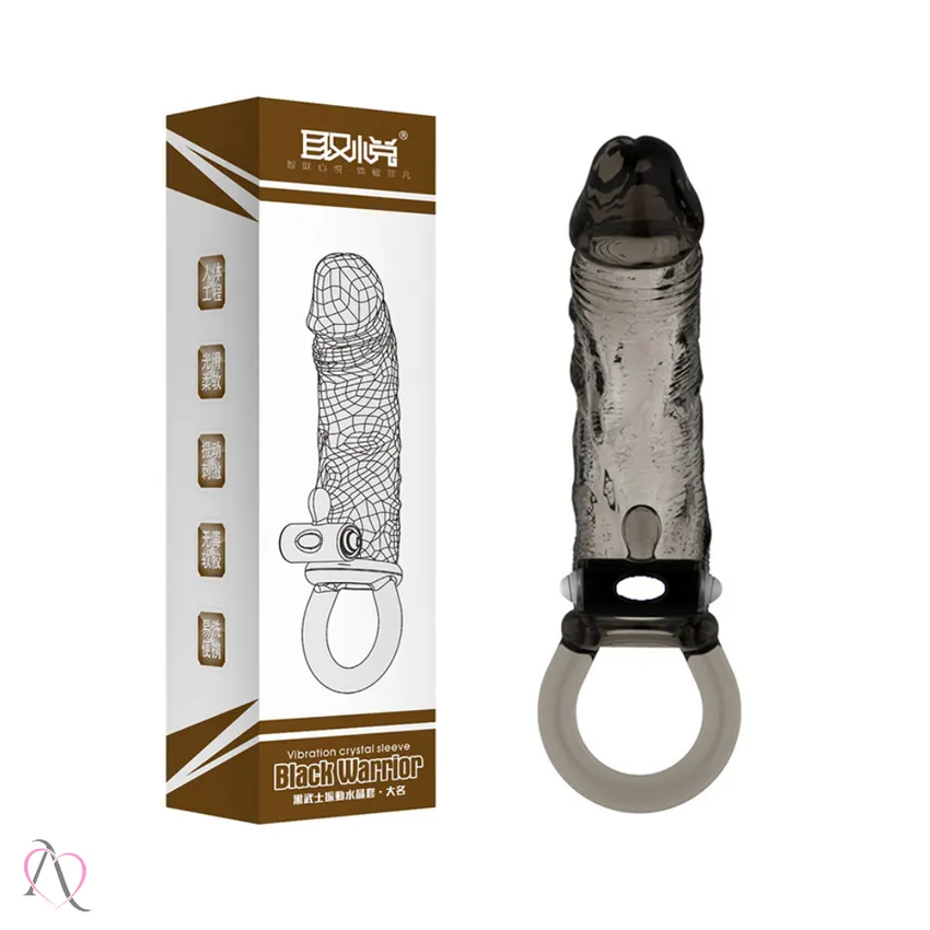 Capa Peniana com Vibrador 18,5x3,7cm