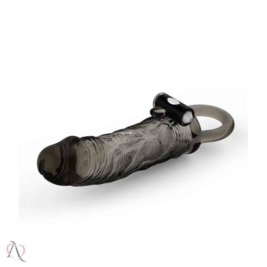 Capa Peniana com Vibrador 18,5x3,7cm