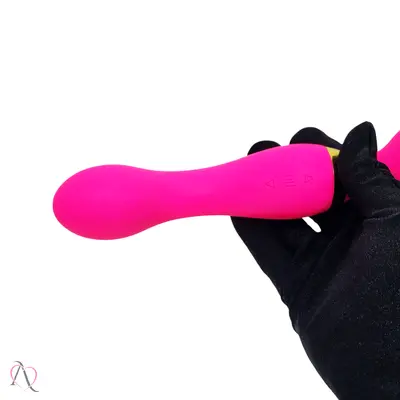 Vibrador Varinha Mágica Dupla Estimulação Pink 20 Modos de Vibração