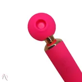 Vibrador Varinha Mágica 3 em 1 Rosa 10 Modos de Vibração - imagem 2
