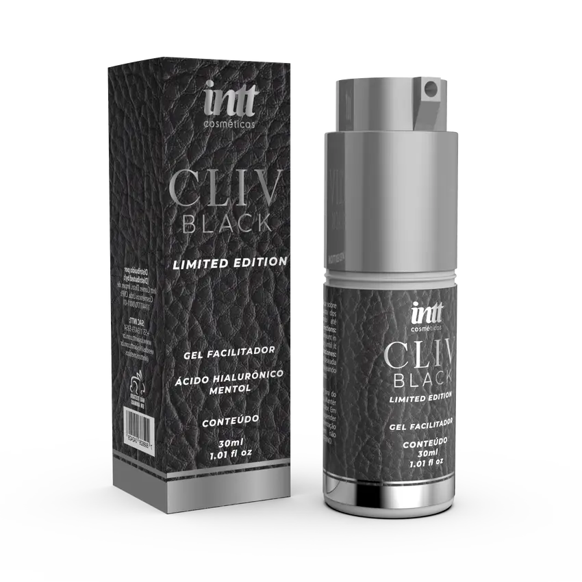 Cliv Black Intt Dessensibilizante Anal Sexo Anal Sem Dor possui Acido Hialurônico 17g