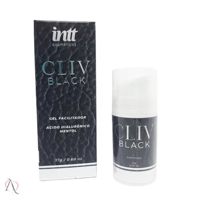 Dessensibilizante Cliv Black Intt Anal Sexo Anal Sem Dor com Acido Hialurônico 17g