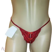 Calcinha Fio Dental Secretária Tallyta Moda Apimentada - imagem 1
