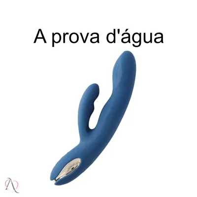 Vibrador Penetrável Aylin Dark Azul Svakom 5 Modos de Vibração