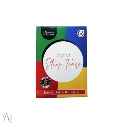 Jogo para casal Raspadinha Strip Tease Diversão ao Cubo