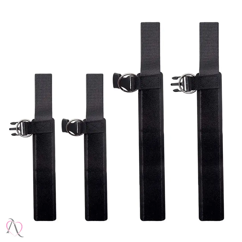 Kit Sado Algema e Tornozeleira de Velcro
