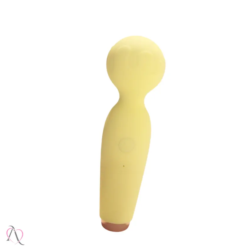 Vibrador Varinha Mágica Amarela 10 Modos de Vibração