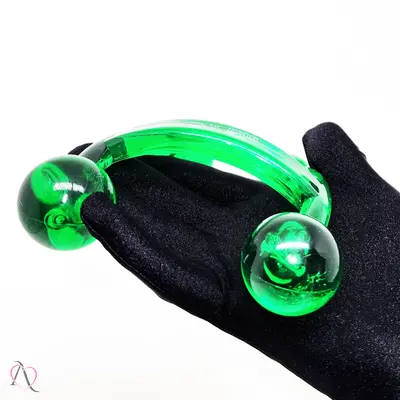 Massageador para Massagem em Acrílico Verde