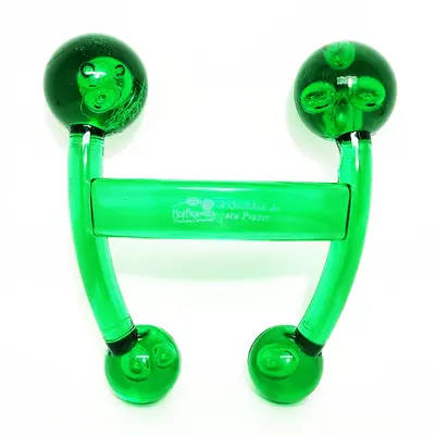 Massageador para Massagem em Acrílico Verde