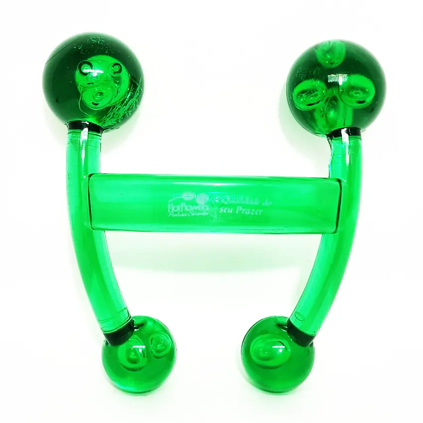 Massageador em Acrílico Verde