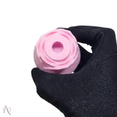 Vibrador Pulsador de Clitóris Rosa Magic Rose cor: Rosa Claro 10 Modos de Pulsação - imagem 3