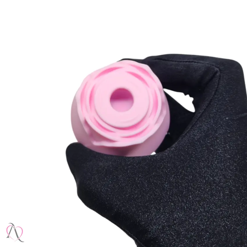 Vibrador Pulsador de Clitóris Rosa Magic Rose cor: Rosa Claro 10 Modos de Pulsação