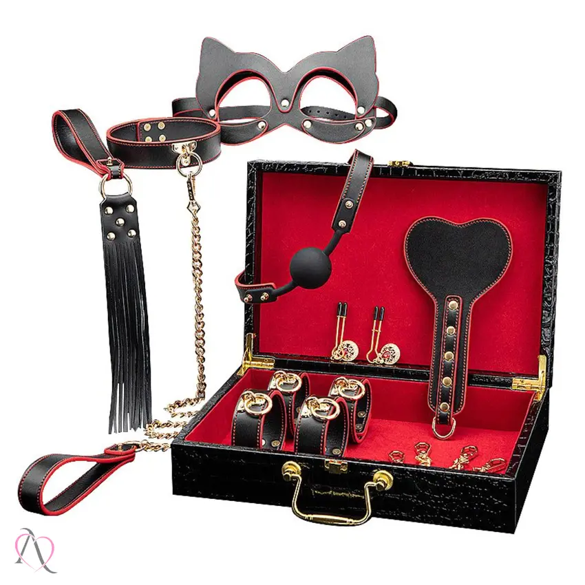 Kit Sado Maleta de Luxo com 10 Itens