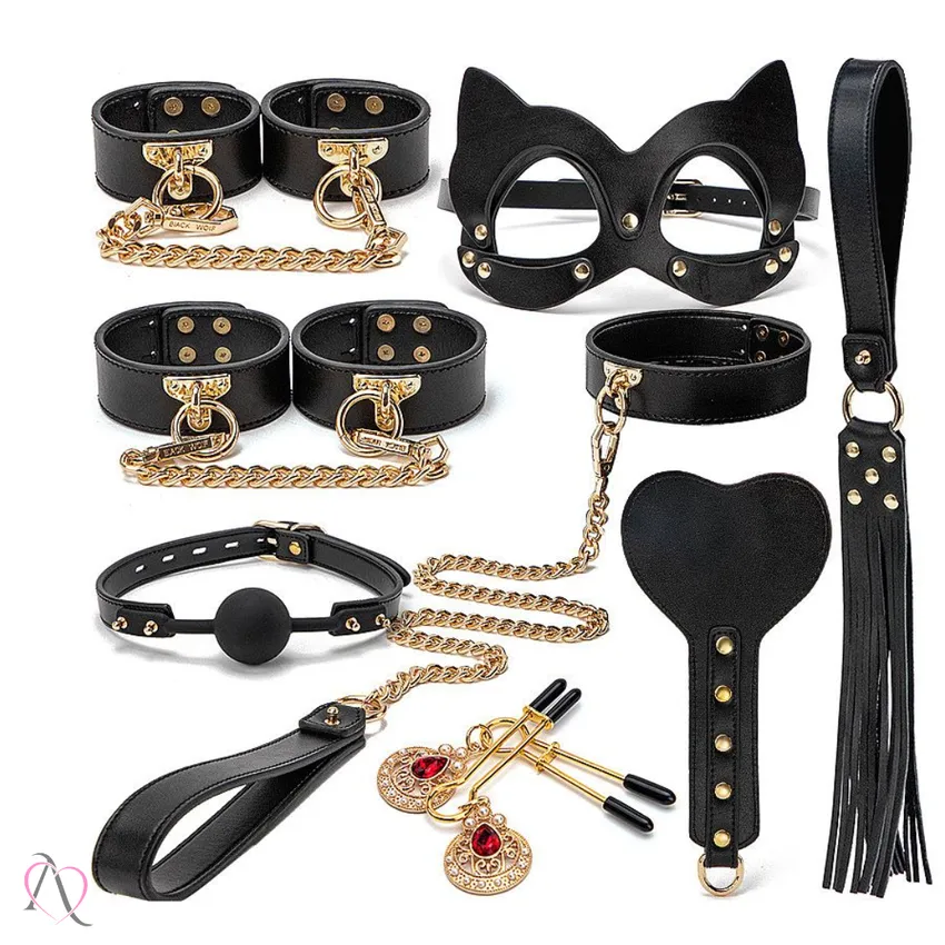 Kit Sado Maleta de Luxo com 10 Itens
