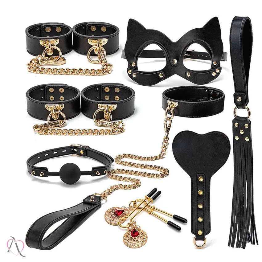 Kit Sado Maleta de Luxo com 10 Itens