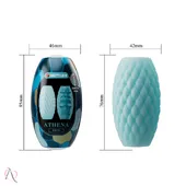 Masturbador Masculino Egg Vazado Eros Azul Pretty Love - imagem 4