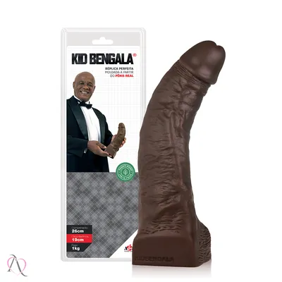 Prótese de Pênis Grande 26x19cm Replica do Kid Bengala
