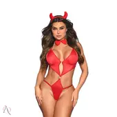 Fantasia Diabinha Sedutora Infernal Tamanho G - imagem 1