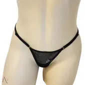 Calcinha que Brilha no Escuro Come Meu Cu Cor Preto - imagem 3