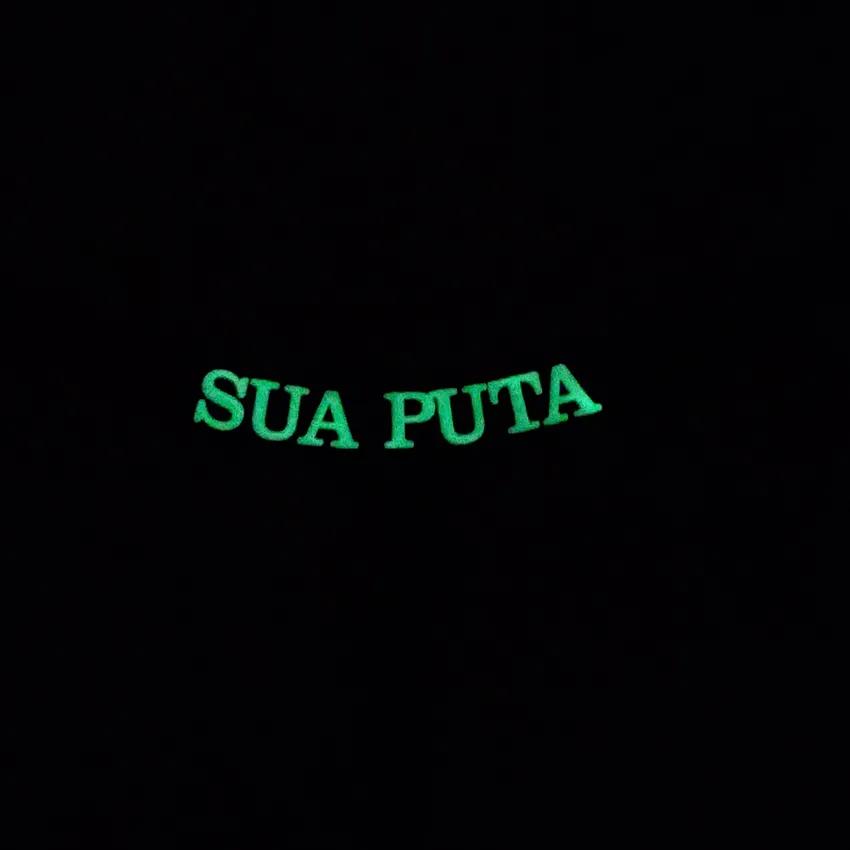Calcinha que Brilha no Escuro Sua Puta Cor Preto