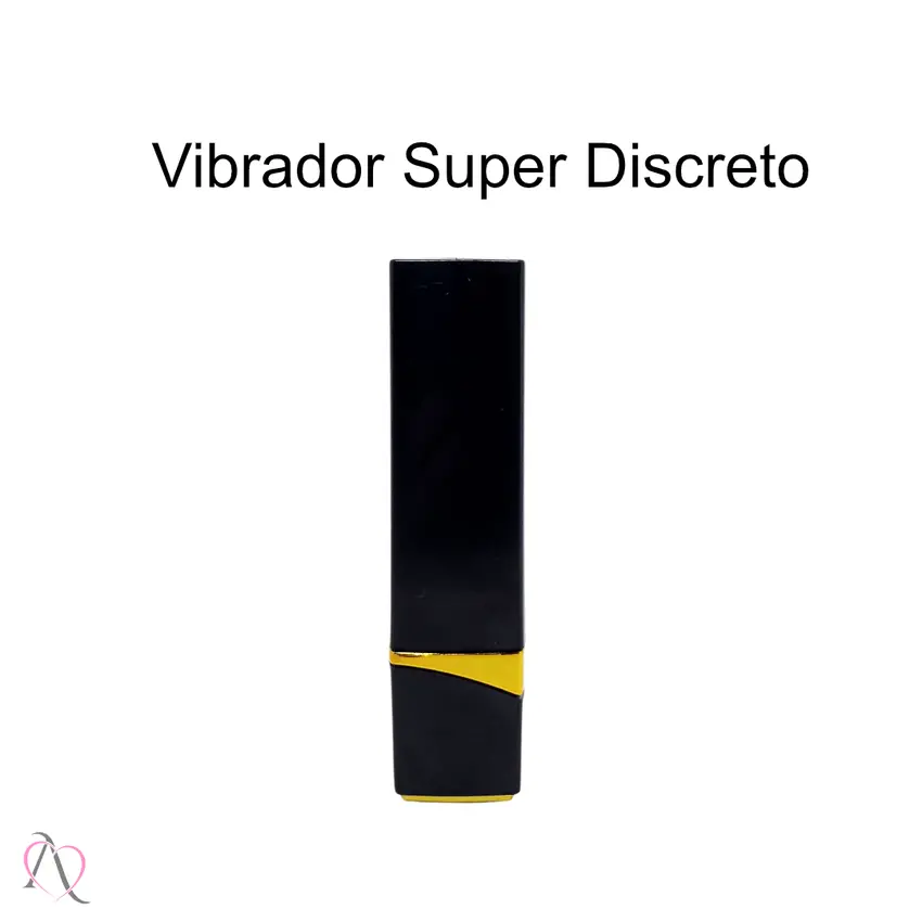 Vibrador de Batom Recarregável cor Vermelho